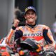 Marc Marquez al parco chiuso dopo il Sachsenring 2021