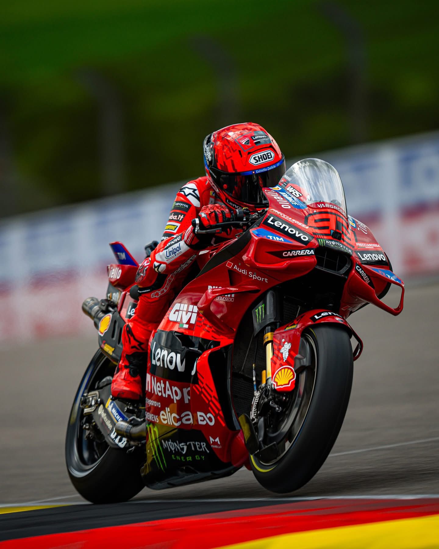 Marc Marquez, poleman delle qualifiche al Sachsenring