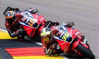 Mir e Marini in pista insieme al Sachsenring