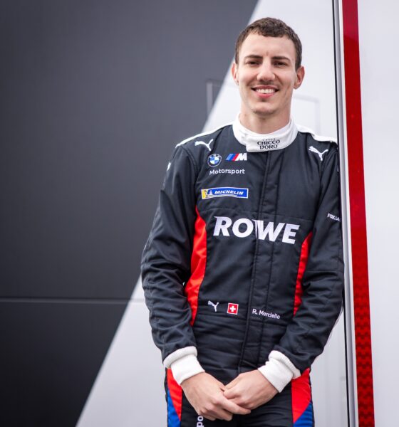 Raffaele Marciello in tuta BMW (© BMW)