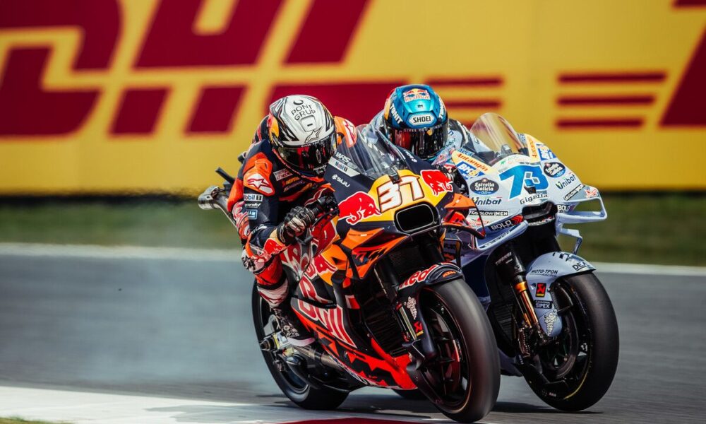 Pedro Acosta in azione ad Assen