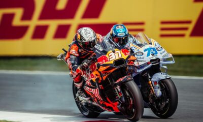 Pedro Acosta in azione ad Assen