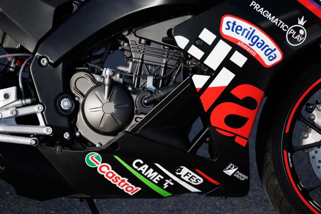 Il motore della RS 125 GP Replica (© Aprilia)