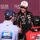 Jorge Martin e Alex Marquez durante la conferenza stampa del Qatar