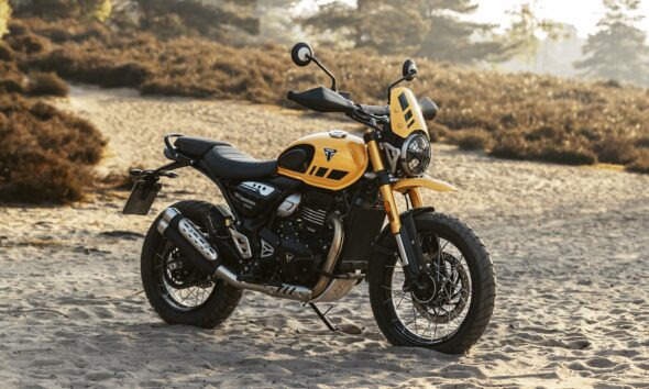 La Scrambler 400 XC (© Triumph)