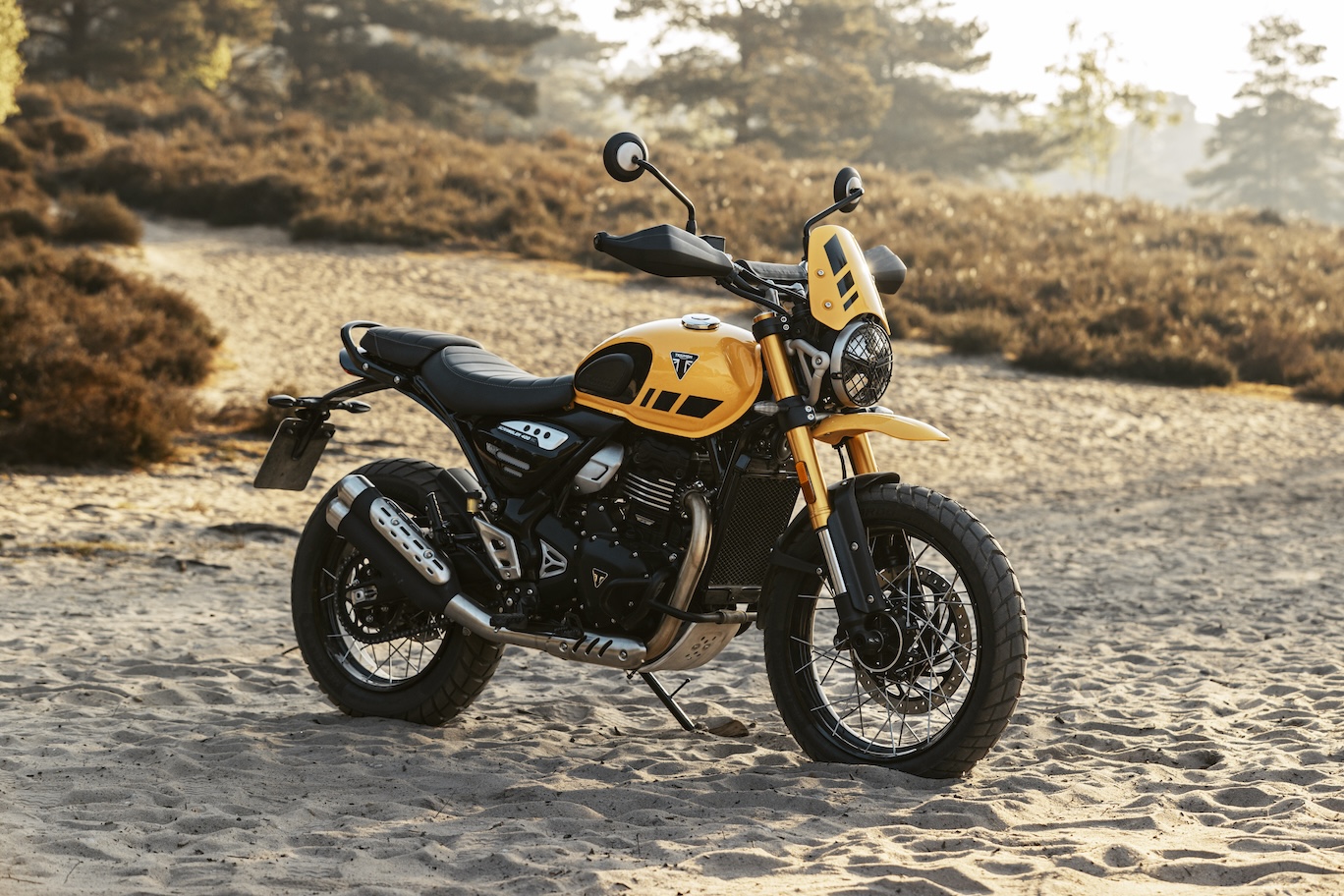 La Scrambler 400 XC (© Triumph)