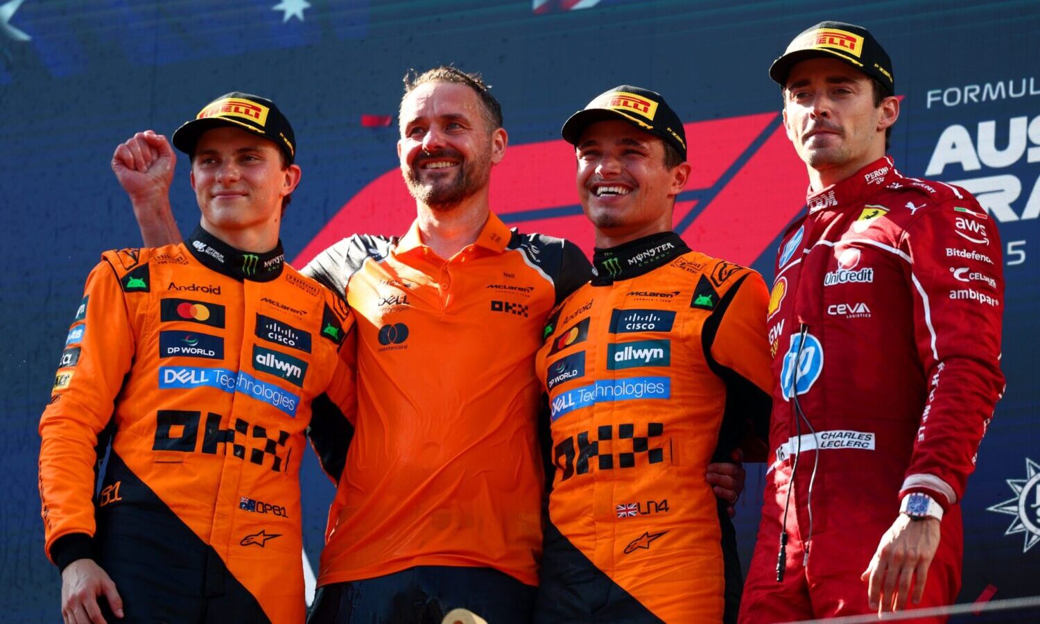 f1 gp austria podio