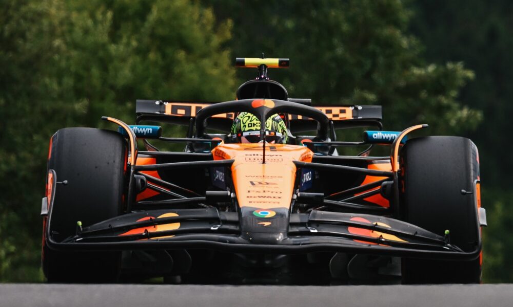 norris f1 gp belgio 2025 qualifiche