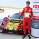 Alessio Rovera dopo la pole nelle qualifiche 1 del GTWCE Misano 2025 (© JEP / SRO)
