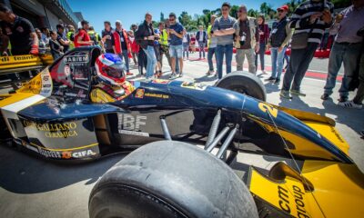 Una Minardi M192 in una passata edizione del Minardi Day