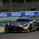 La #61 Mercedes Iron Lynx di D'Auria e Hodenius alla variante del Tamburello a Imola