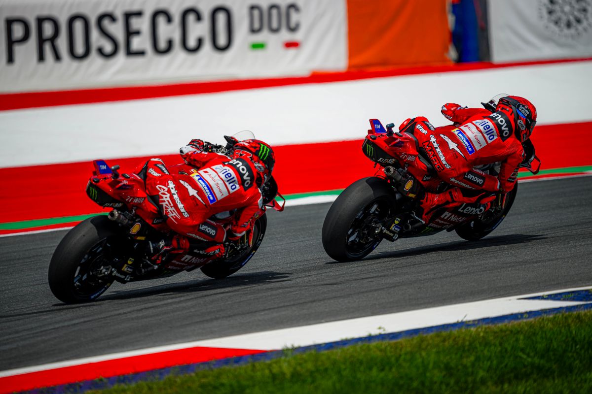 Marc Marquez e Pecco Bagnaia, Ducati Lenovo Team