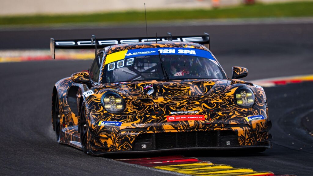 La Porsche 911 GT3 R EVO alla 12 Ore di Spa