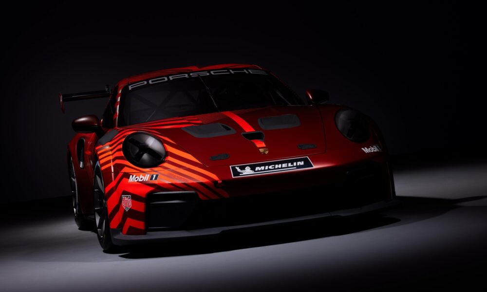 L'anteriore della Porsche 911 Cup