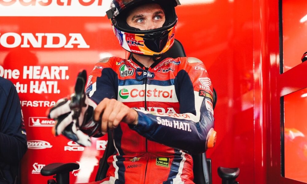 Luca Marini, sarà confermato in HRC nel 2026