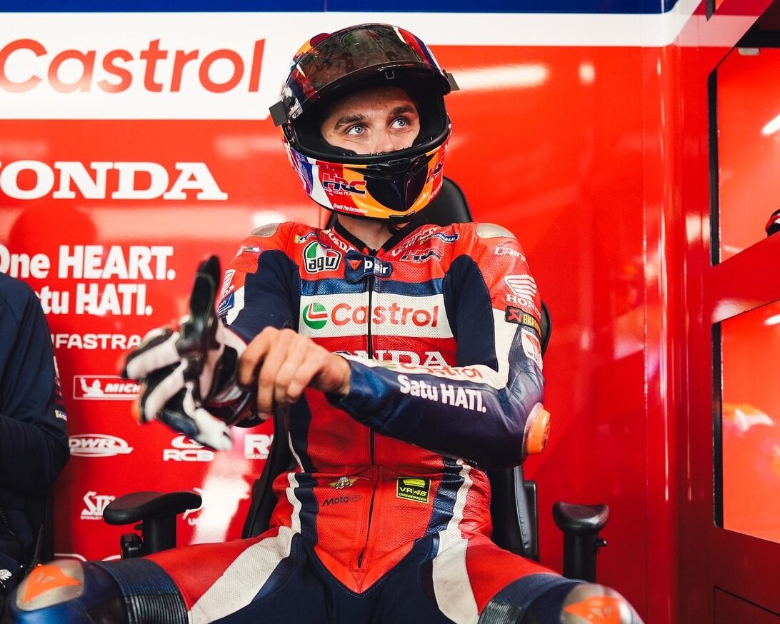 Luca Marini, sarà confermato in HRC nel 2026