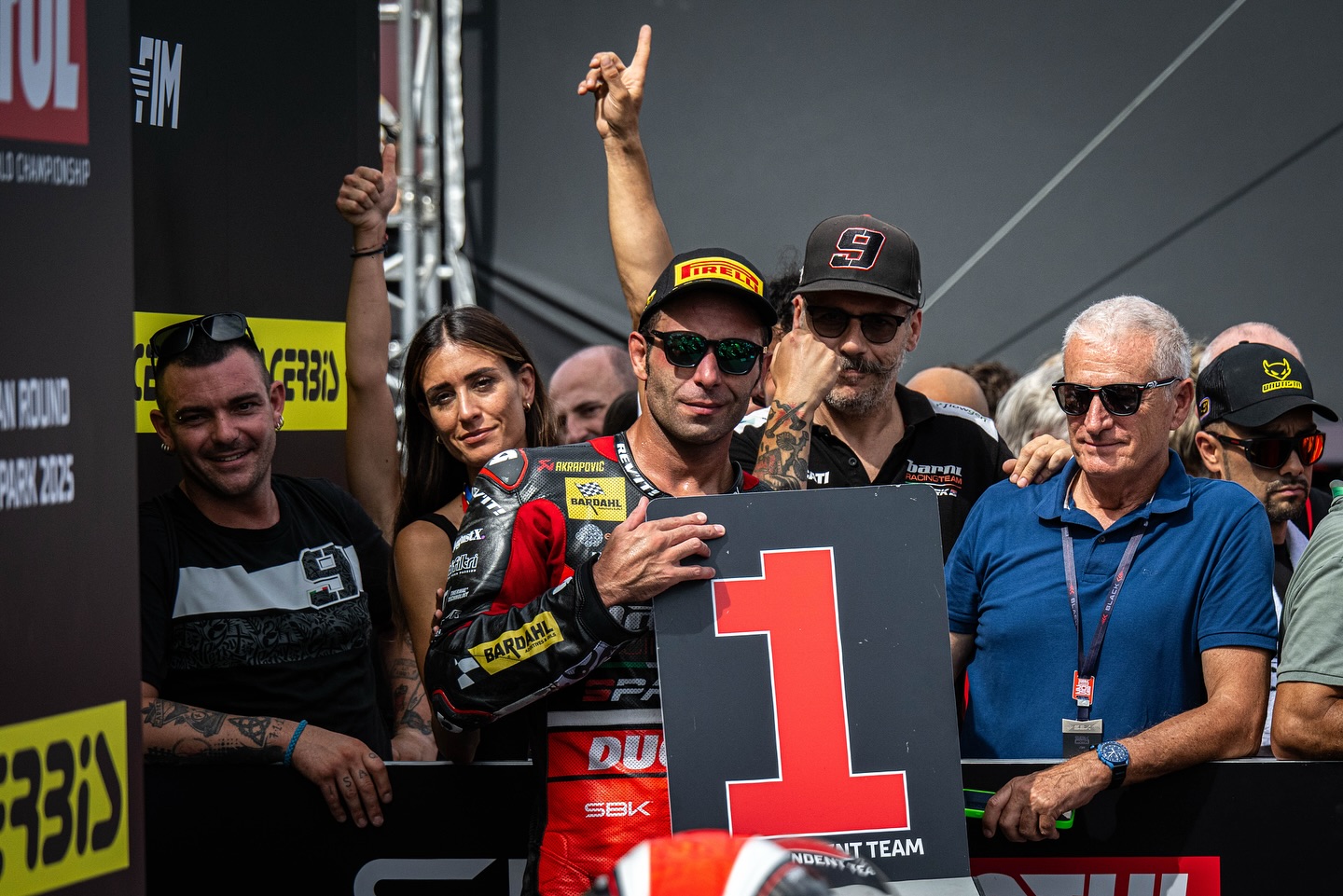 Danilo Petrucci, attuale pilota di Barni Racing in SBK