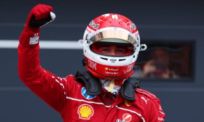 Charles Leclerc, autore della pole position nel GP d'Ungheria 2025