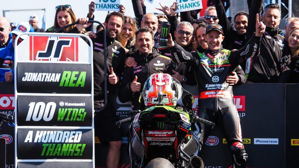 Il giorno della centesima vittoria in SBK
