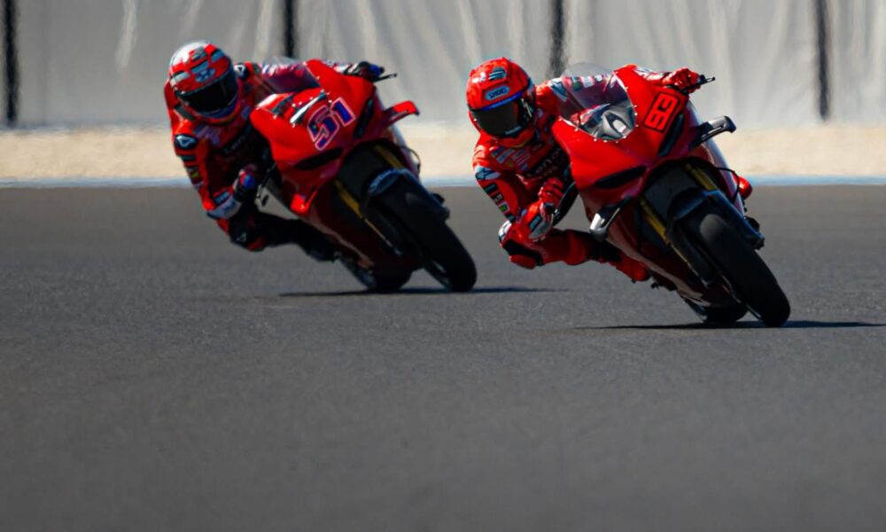 Le Ducati in pista Balaton Park