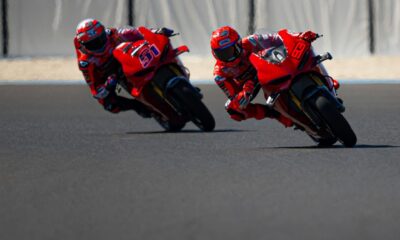 Le Ducati in pista Balaton Park