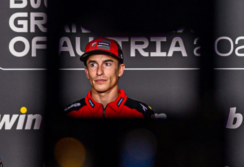 Marc Marquez in conferenza stampa al Red Bull Ring