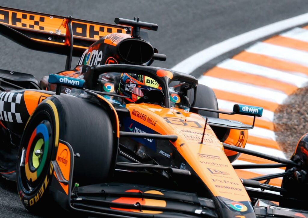 Oscar Piastri a Zandvoort