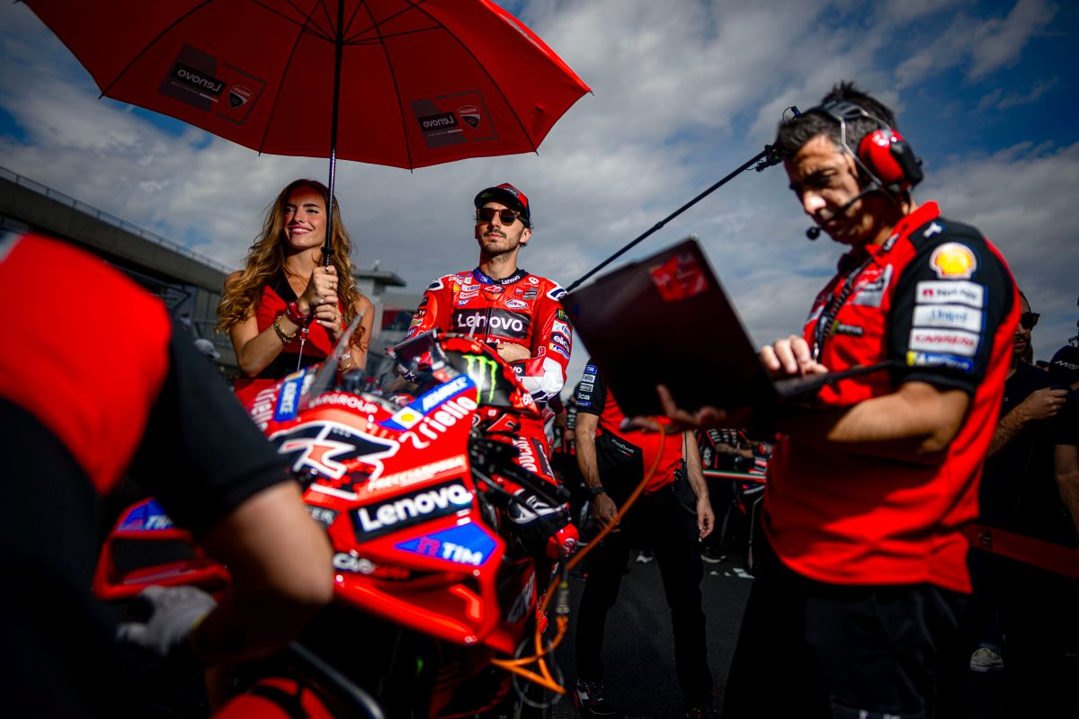 Francesco Bagnaia, pilota Ducati Lenovo Team (© Ducati)
