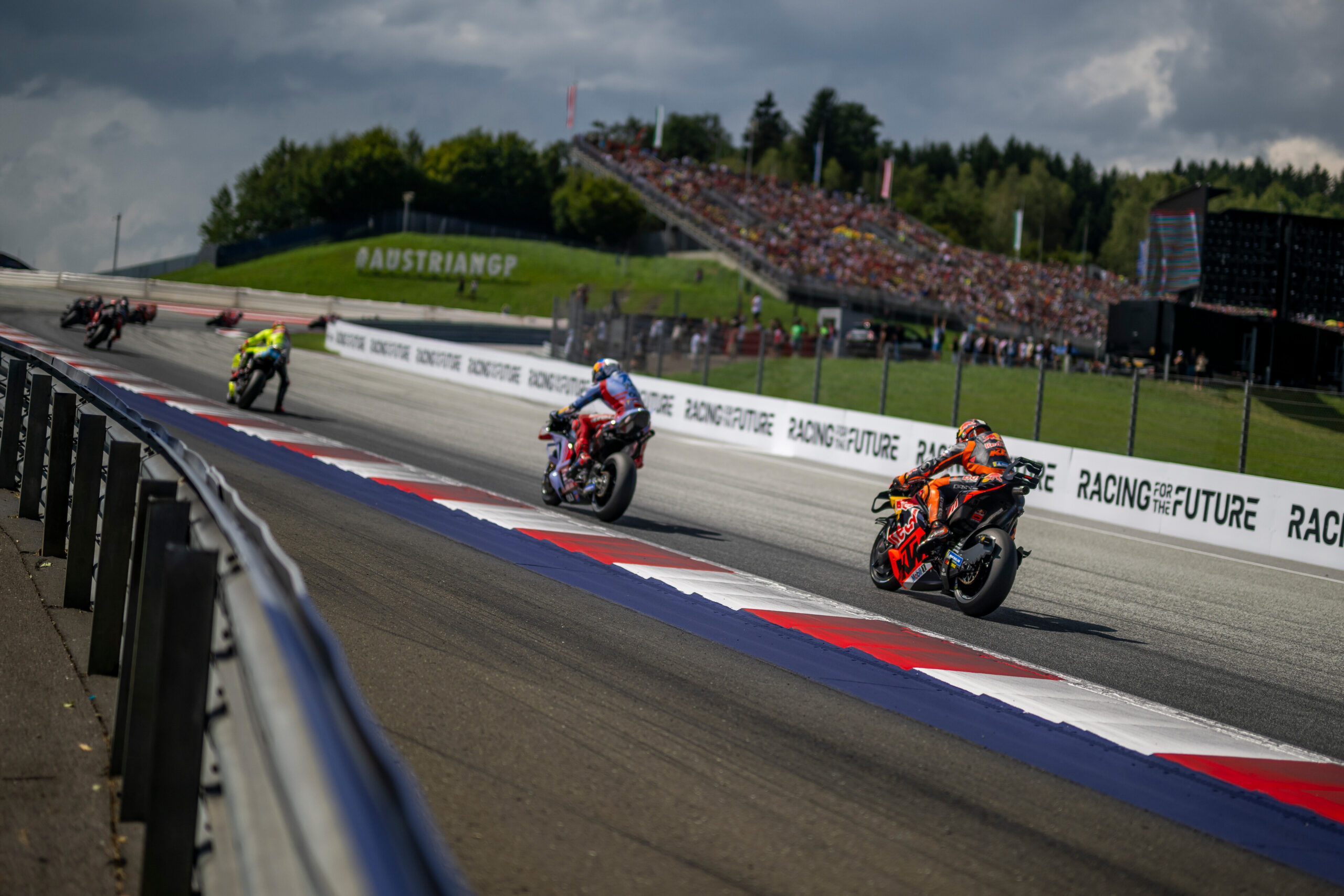 La MotoGP in azione a Spielberg nel 2024