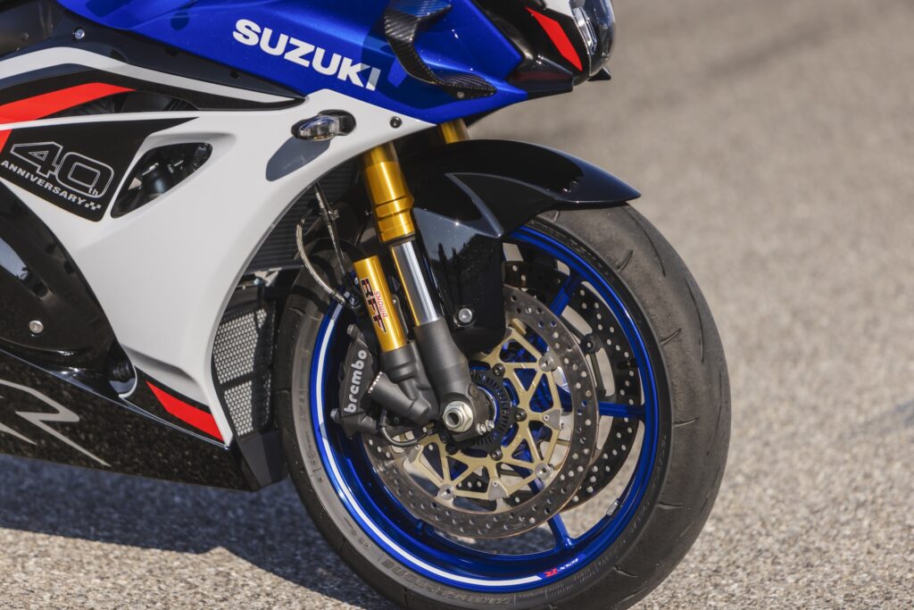 L'anteriore della Suzuki GSX-R1000R (© Suzuki)