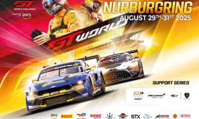 La locandina della tappa del GTWCE 2025 al Nurburgring (© GTWCE)