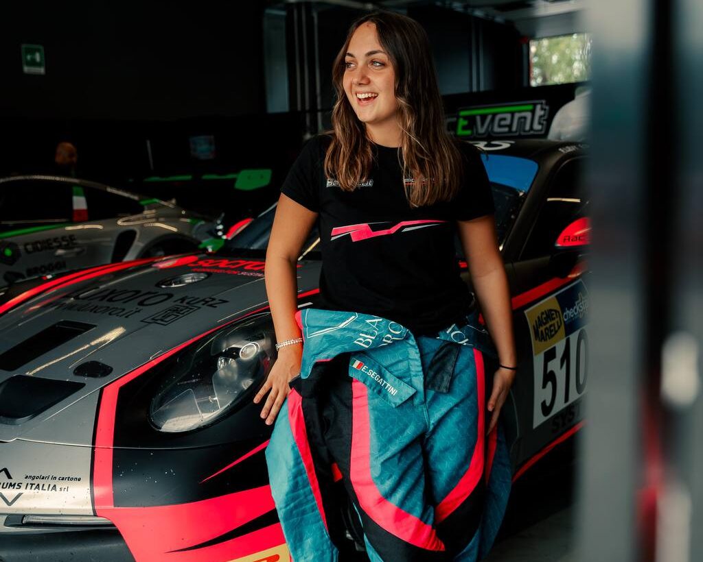 Emma Segattini, pilota di Faems Team nel GT Italiano Endurance 2025 (© Antonio Aprile)