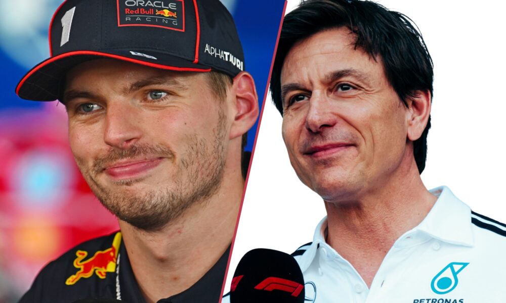 Max Verstappen e Toto Wolff (© Red Bull Content Pool - Mercedes-AMG F1)