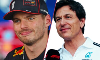 Max Verstappen e Toto Wolff (© Red Bull Content Pool - Mercedes-AMG F1)