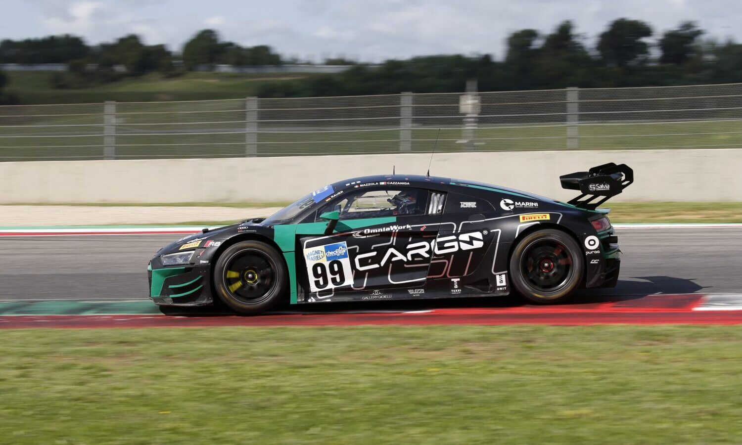 audi #99 gt italiano endurance mugello