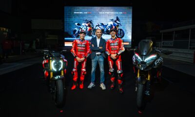 La presentazione delle Ducati Diavel e Multistrada V4 RS a Misano (© Ducati)