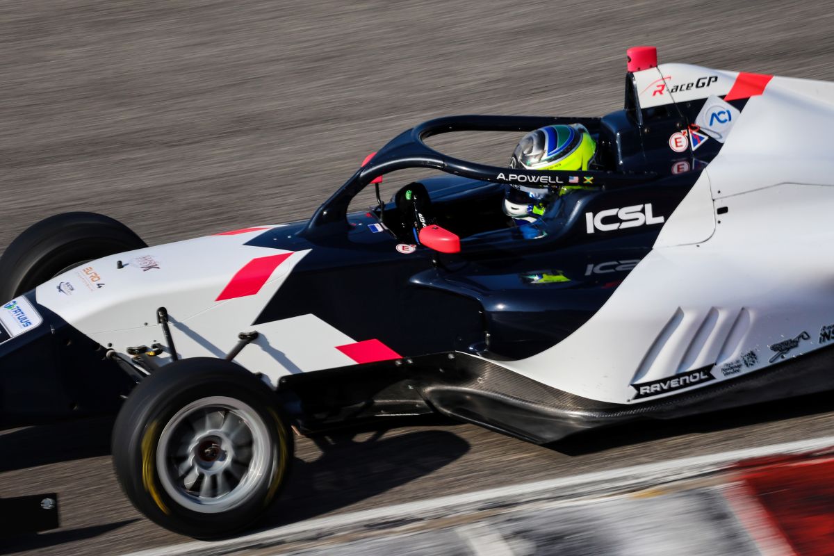 Alex Powell, vincitore di Gara 2 al Mugello 2025 (© ACI SPORT)