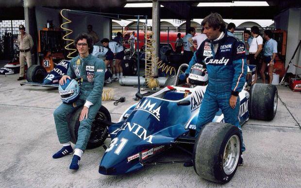 La Osella FA 1 con Riccardo Paletti e Jean-Pierre Jarier