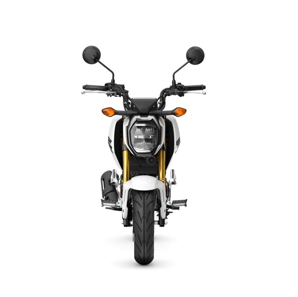 Il frontale della Honda MSX125 Grom (© Honda)