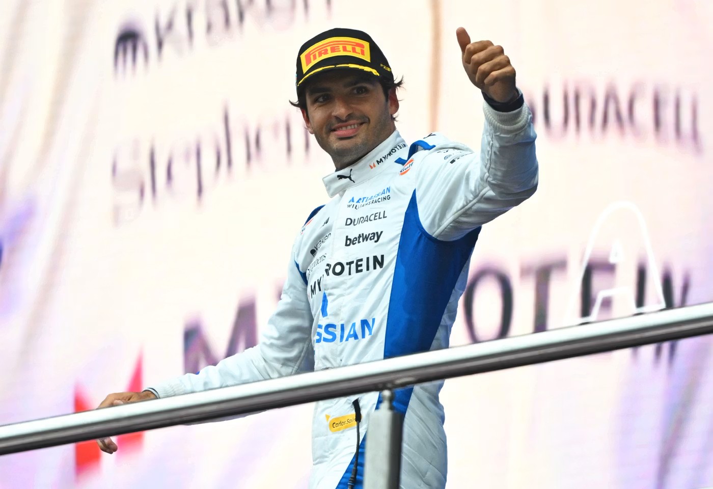 Carlos Sainz, Williams Racing (© Williams)