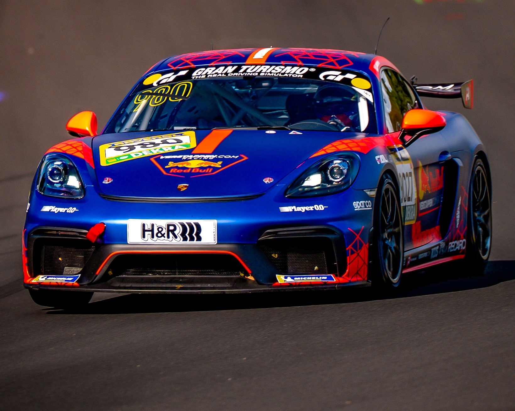 Max Verstappen sulla Nordschleife del Nurburgring (© Facebook NLS)