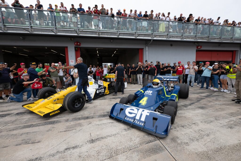 La Minardi M189 e la Tyrrell P34 (© Historic Minardi Day)