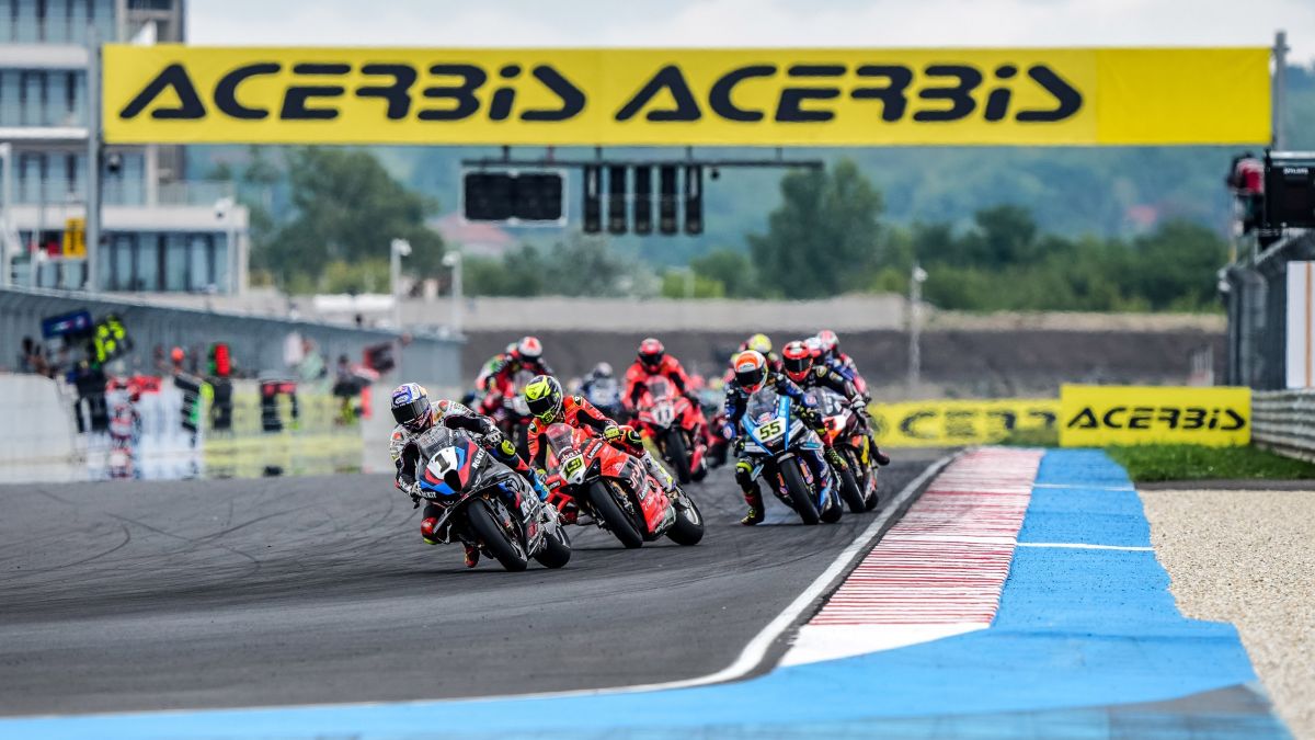 La WorldSBK in azione a Balaton Parka