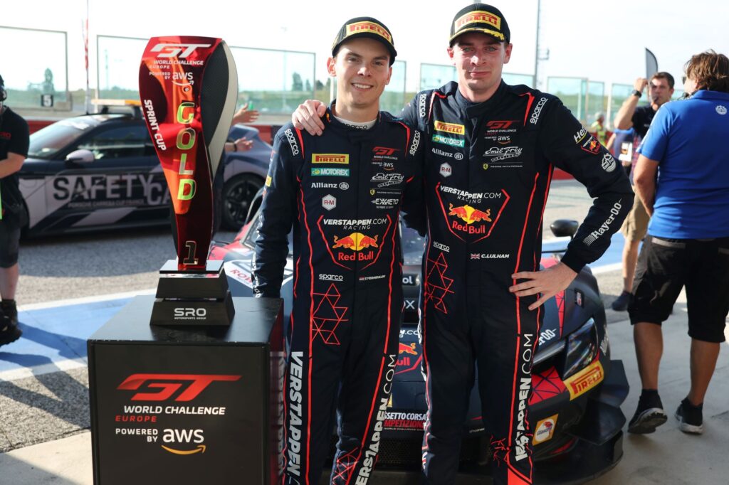 Thierry Vermeulen e Chris Lulham nel GT World Challenge (© JEP/SRO)