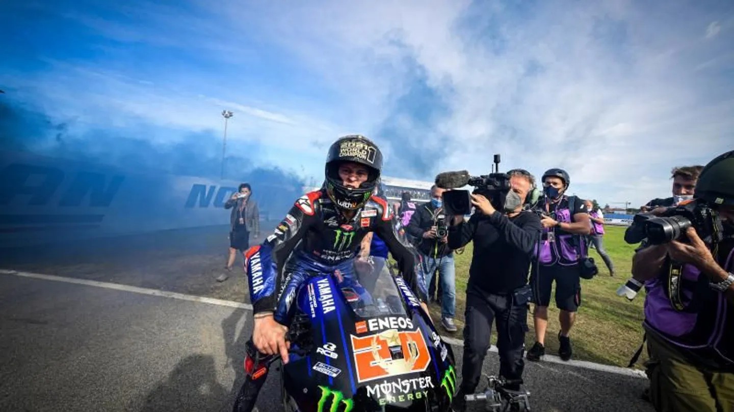 Fabio Quartararo, Campione del Mondo 2021 a Misano