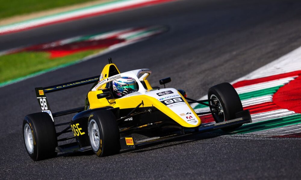 Sebastian Wheldon, vincitore Gara 3 Mugello