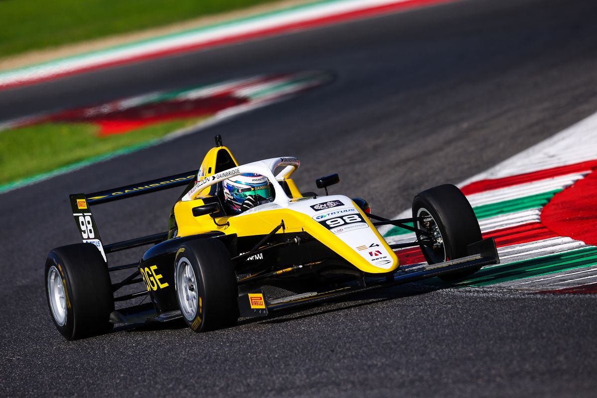 Sebastian Wheldon, vincitore Gara 3 Mugello