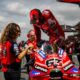 Bagnaia sulla griglia a Barcellona