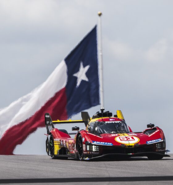 La #51 Ferrari durante la 6 Ore di Austin 2024 (© DPPI / FIA WEC)