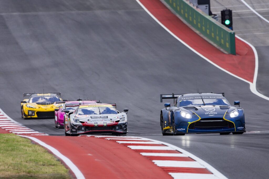 Le LMGT3 a Austin (© DPPI / FIA WEC)